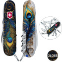 Складной нож Victorinox HUNTSMAN DESIGN Удивительное перо 1.3713.3.R2120pk