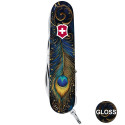 Складной нож Victorinox HUNTSMAN DESIGN Удивительное перо 1.3713.3.R2120pk