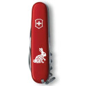 Складаний ніж Victorinox SPARTAN ZODIAC Бенгальський Кролик біл. 1.3603_Z2060u