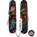 Складаний ніж Victorinox CLIMBER ZODIAC Сапфіровий дракон 1.3703.Z3260p