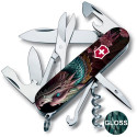 Складаний ніж Victorinox CLIMBER ZODIAC Лазурний дракон 1.3703.3.Z3290p