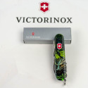 Складной нож Victorinox HUNTSMAN ZODIAC Зеленый деревянный дракон 1.3713.3.Z3240p