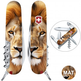 Складаний ніж Victorinox SPARTAN ANIMAL Лев 1.3603.7.F1010pw