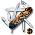 Складной нож Victorinox HIKER ANIMAL Леопард 1.4613.3.F1080pw