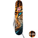 Складной нож Victorinox HIKER ANIMAL Леопард 1.4613.3.F1080pw