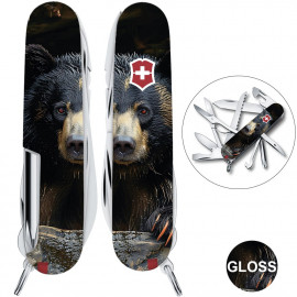 Складаний ніж Victorinox FIELDMASTER ANIMAL Чорний ведмідь 1.4713.3.F1100pw