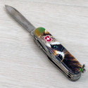 Складаний ніж Victorinox DELUXE TINKER ANIMAL Єнот 1.4723.3.F1120pw