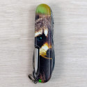 Складаний ніж Victorinox DELUXE TINKER ANIMAL Єнот 1.4723.3.F1120pw
