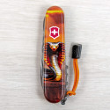 Складаний ніж Victorinox CLIMBER ZODIAC Полум'яна кобра 1.3703.Z4250pk