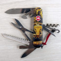 Складаний ніж Victorinox HUNTSMAN ZODIAC Дерев'яна змія 1.3713.3.Z4280pk