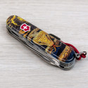 Складаний ніж Victorinox HUNTSMAN ZODIAC Дерев'яна змія 1.3713.3.Z4280pk