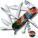 Складной нож Victorinox HUNTSMAN ZODIAC Красочная кобра 1.3713.3.Z4290pk