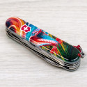 Складной нож Victorinox HUNTSMAN ZODIAC Красочная кобра 1.3713.3.Z4290pk