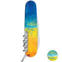 Складаний ніж Victorinox SPARTAN UKRAINE Жовто-синій малюнок 1.3603.7.T3100pw