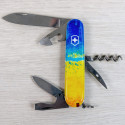 Складаний ніж Victorinox SPARTAN UKRAINE Жовто-синій малюнок 1.3603.7.T3100pw