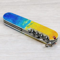 Складаний ніж Victorinox SPARTAN UKRAINE Жовто-синій малюнок 1.3603.7.T3100pw