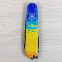 Складаний ніж Victorinox SPARTAN UKRAINE Жовто-синій малюнок 1.3603.7.T3100pw