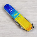 Складаний ніж Victorinox SPARTAN UKRAINE Жовто-синій малюнок 1.3603.7.T3100pw
