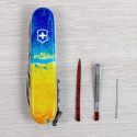 Складаний ніж Victorinox CLIMBER UKRAINE Жовто-синій малюнок 1.3703.7.T3100pw