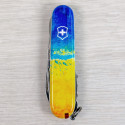 Складаний ніж Victorinox CLIMBER UKRAINE Жовто-синій малюнок 1.3703.7.T3100pw