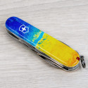 Складаний ніж Victorinox CLIMBER UKRAINE Жовто-синій малюнок 1.3703.7.T3100pw