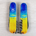 Складаний ніж Victorinox HUNTSMAN UKRAINE Жовто-синій малюнок 1.3713.7.T3100pw