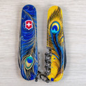 Складаний ніж Victorinox SPARTAN UKRAINE Чарівне перо Жар-Птиці 1.3603.3.T3150pw