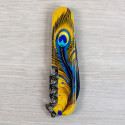 Складаний ніж Victorinox SPARTAN UKRAINE Чарівне перо Жар-Птиці 1.3603.3.T3150pw
