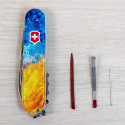 Складной нож Victorinox SPARTAN UKRAINE Желто-синие брызги 1.3603.7.T3160pw