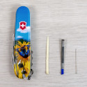 Складной нож Victorinox CAMPER UKRAINE Подсолнечники и бабочка 1.3613.7.T3200pw
