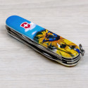 Складной нож Victorinox CAMPER UKRAINE Подсолнечники и бабочка 1.3613.7.T3200pw