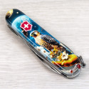 Складной нож Victorinox CLIMBER UKRAINE Сокол-защитник 1.3703.3.T3210pw