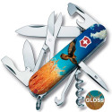 Складаний ніж Victorinox CLIMBER UKRAINE Вільний Сокіл 1.3703.7.T3230pw