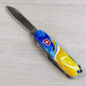 Складной нож Victorinox HUNTSMAN UKRAINE Желто-синие краски 1.3713.7.T3250pw