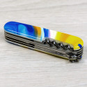 Складной нож Victorinox HUNTSMAN UKRAINE Желто-синие краски 1.3713.7.T3250pw