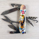 Складаний ніж Victorinox HUNTSMAN UKRAINE Шляхетний Сокіл 1.3713.7.T3260pw