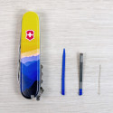 Складной нож Victorinox CAMPER UKRAINE Горный пейзаж 1.3613.7.T3190pw