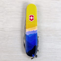 Складной нож Victorinox CAMPER UKRAINE Горный пейзаж 1.3613.7.T3190pw