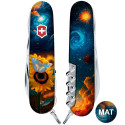 Складаний ніж Victorinox HUNTSMAN UKRAINE Зоряний метелик 1.3713.3.T3240pw