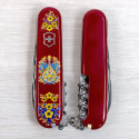 Складаний ніж Victorinox CAMPER UKRAINE Українські мотиви 1.3613.T1370u