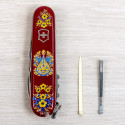 Складаний ніж Victorinox CAMPER UKRAINE Українські мотиви 1.3613.T1370u