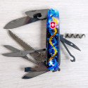 Складной нож Victorinox HUNTSMAN UKRAINE ДНК Украинца 1.3713.3.T3270pw