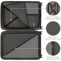 Чемодан Victorinox AIROX Advanced Stone White Средний Vt653137 Чемодан Victorinox AIROX Advanced Stone White Средний Vt653137