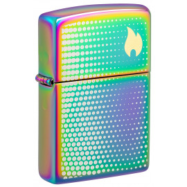 Запальничка Zippo Classic Dots and Flame Design Spectrum 46569