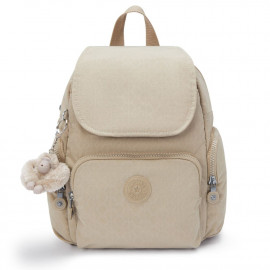 Рюкзак Kipling CITY ZIP MINI Sign Beige Emb (96A) KI469796A
