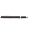 Ручка перьевая Waterman HEMISPHERE Metallic Lava Black GT FP F 12 090
