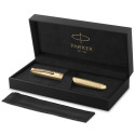 Ручка-роллер Parker SONNET SE Cisele Gold GT RB + черн.чехол 68 622