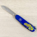 Складной нож Victorinox SPARTAN UKRAINE Цветы 1.3603.2_T1050u