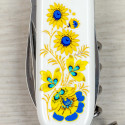 Складаний ніж Victorinox SPARTAN UKRAINE Квіти 1.3603.7_T1050u