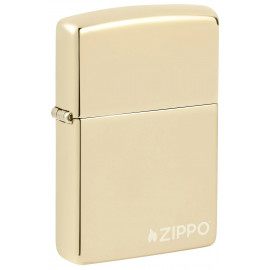 Зажигалка Zippo Classic High Polish Champagne w/ Zippo Logo 46682 ZL